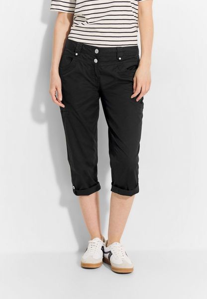 Cecil Papertouch 3/4 pants - black (10001)