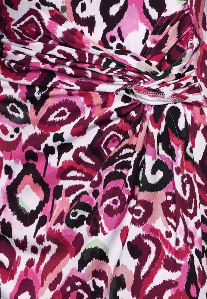 Cecil Print trouser skirt - white/pink (35369)