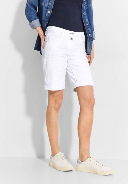 Cecil Casual Fit Shorts - Style Scarlett   - blanc (10000)