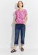 Cecil Linen mix T-shirt - pink (35369)