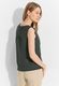 Cecil Linen mix blouse top - green (15382)