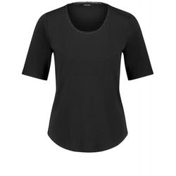 Taifun Basic T-Shirt - black (01100)