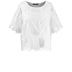 Taifun Lace blouse shirt - white (09600)