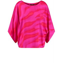 Taifun Satin blouse - pink (03352)