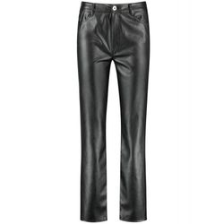 Taifun Leather pants - black (01100)
