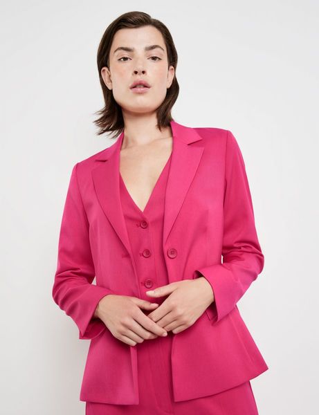 Taifun Waisted blazer - pink (03400)
