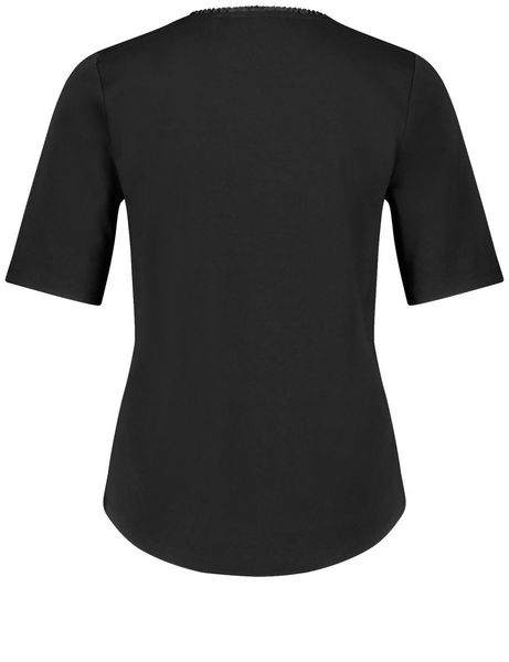 Taifun Basic T-Shirt - schwarz (01100)