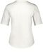 Taifun Basic T-Shirt - beige/weiß (09700)