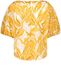 Taifun Leichtes Blusenshirt mit kurzen Ballonärmeln - gelb (04262)