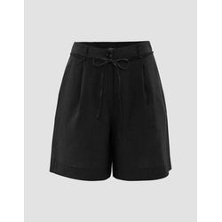 Opus Linen shorts - Marilla - black (900)