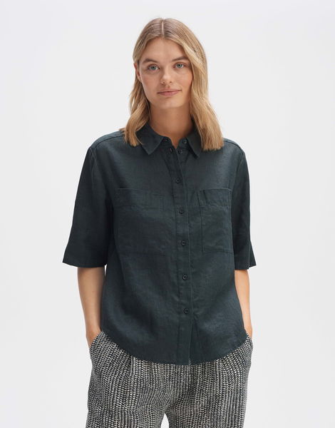 Opus Shirt blouse - Filalia - green (30033)