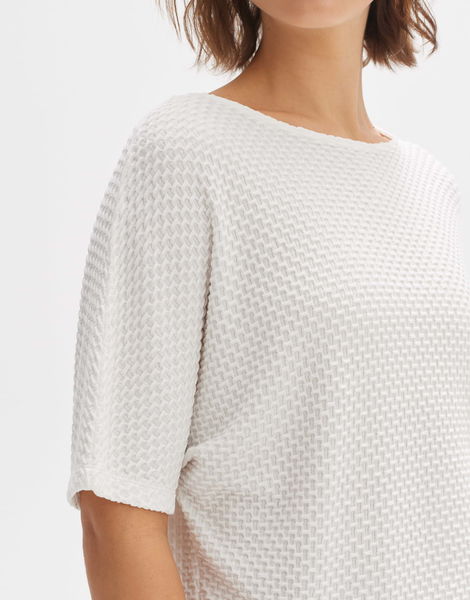 Opus Boxy-Shirt - Sedoni - blanc (1004)