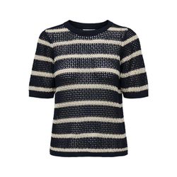 JDY Striped knit top - Jdytikka - blue (206410003)