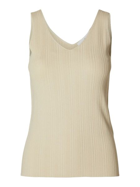 Selected Femme Knit top - beige (179771)