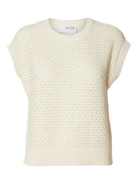 Selected Femme Knitted sweater - Slfpenny  - gray (179771)