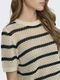 JDY Striped knit top - Jdytikka - beige (180083002)