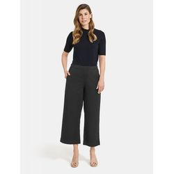 Gerry Weber Collection 7/8 trousers with elastic waistband - black (11000)