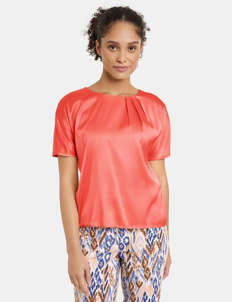 Gerry Weber Collection Flowing blouse top - red (60705)