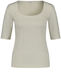 Gerry Weber Collection Top with mid-length sleeves and a wide neckline  - beige (90118)