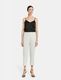 Gerry Weber Collection Pantalon 7/8 en lin mélangé - blanc (09016)