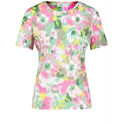 Gerry Weber Edition T-shirt with 3/4 sleeves - pink/green (05038)