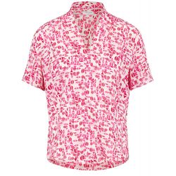 Gerry Weber Edition Bluse mit Allovermuster - pink (03069)