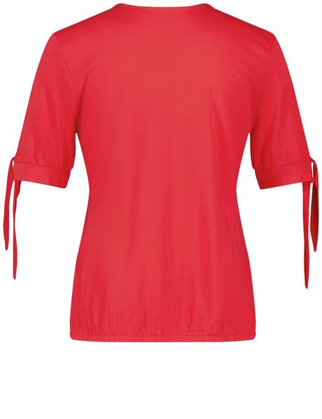 Gerry Weber Edition Chemise à manches mi-longues avec lien à nouer - rouge (60706)