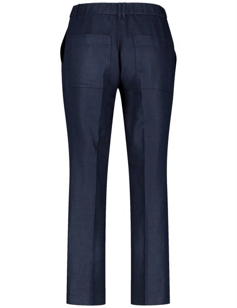 Gerry Weber Edition Pantalon en lin - bleu (80890)