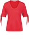 Gerry Weber Edition Half sleeve shirt with tie detail - red (60706)
