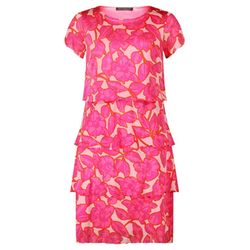 Betty Barclay Tiered dress - pink (4843)