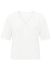Yaya T-Shirt mit V-Ausschnitt - weiß (99307)