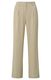 Yaya Woven wide leg trousers with side pocket - beige (99315)