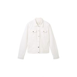 Tom Tailor Veste en jean en coton recyclé - blanc (20000)