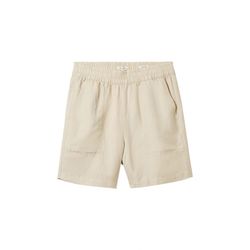 Tom Tailor Bermuda shorts with linen - brown (21650)