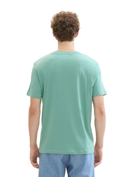 Tom Tailor Denim T-shirt à impression photo - vert (10978)