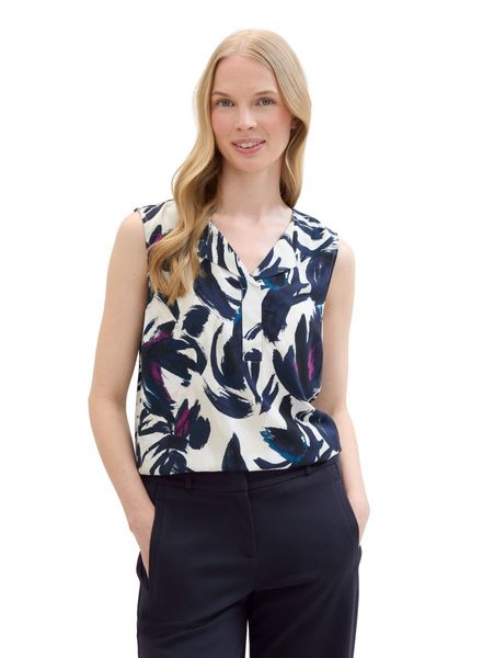 Tom Tailor Blouse with Livaeco - blue (35285)