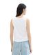 Tom Tailor Denim Knotted tanktop - white (20000)