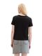 Tom Tailor Denim T-shirt avec détail nœud - noir (14482)
