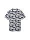 Tom Tailor T-shirt with all-over print - blue (35412)