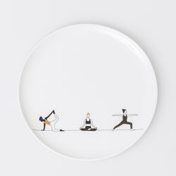 Räder Teller Yoga (D.15cm) - weiß (0)
