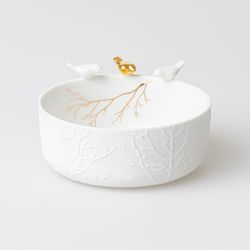 Räder Bowl - Gold bird - gold/white (0)