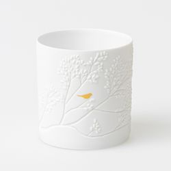 Räder Lumière en porcelaine - Oiseau d'or - blanc (0)