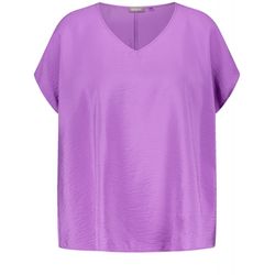 Samoon Finely shimmering blouse shirt - violet (03470)