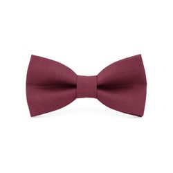 Mr. Célestin Bow tie - Fine Linen - red (Petal)
