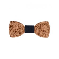 Mr. Célestin Wooden bow tie - Oxford - brown (OAK)