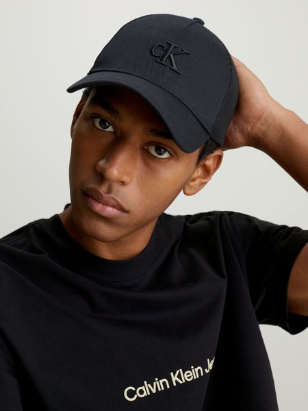 Calvin Klein Casquette Trucker en sergé - noir (BEH)