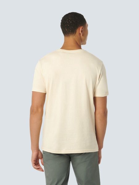 No Excess T-shirt with round neckline - beige (16)
