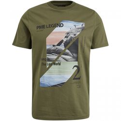 PME Legend T-shirt with print - green (Green)