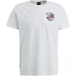 PME Legend T-Shirt mit Artwork - weiß (White)