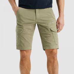 PME Legend Tapered fit cargo shorts - brown (Kaki)